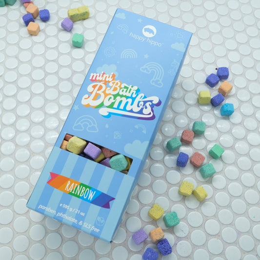 Happy Hippo Rainbow Mini Bubble Bombs- Big Box