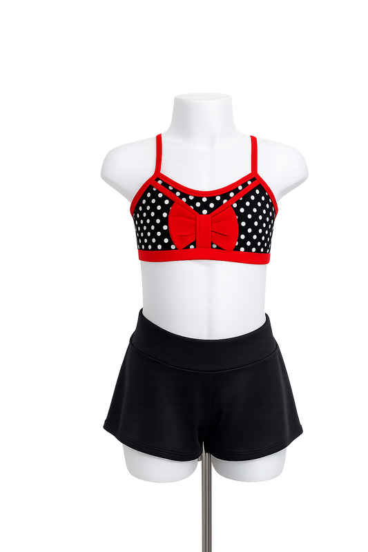 Ignite Activewear - The Addi Bow Crop Top