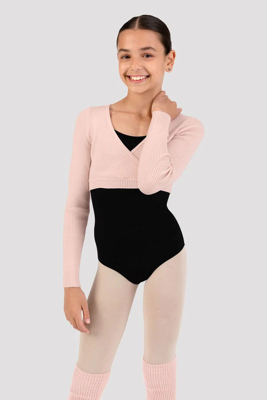 Bloch Girls Knit Wrap Sweater