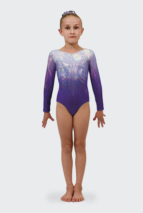 Mondor Ombre Long Sleeve Gymnastics Leotard 27884