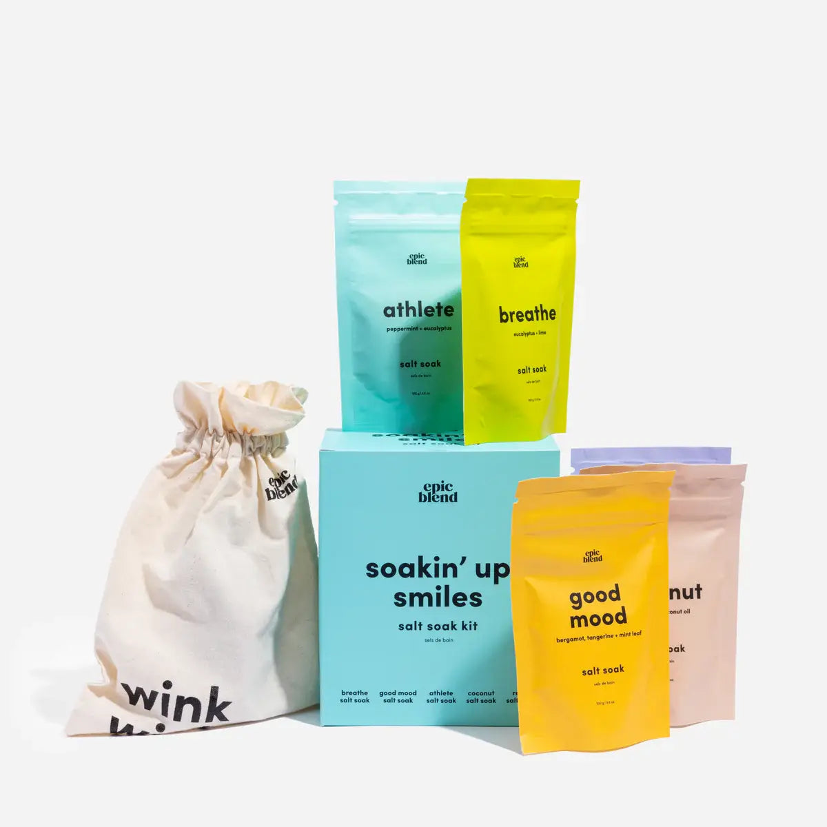 EPIC Blend Soakin' Up Smiles - Salt Soak Kit Bundle – ignitedanceboutique