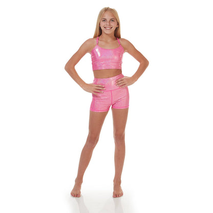 Dragonwing Ignite Compression Shorts - Pink Sapphire- YOUTH/Young Adult