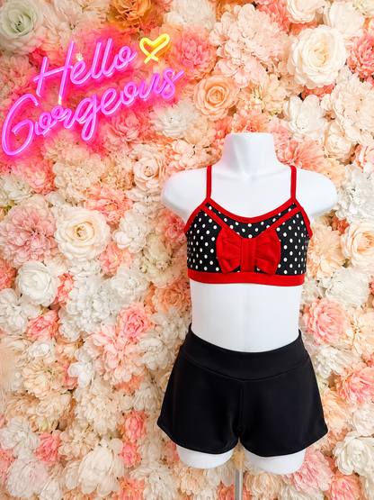 Ignite Activewear - The Addi Bow Crop Top
