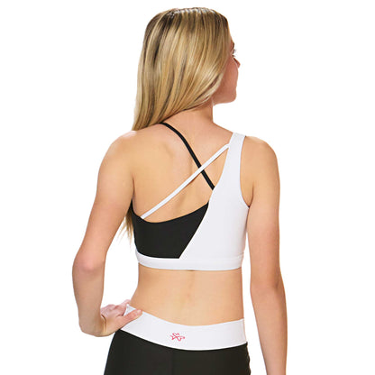 Dragonwing Ava Sports Bra - Black and White YOUTH/Young Adult