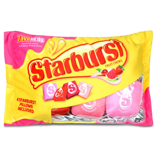 Starburst Original Reds Packaging Fleece Plush
