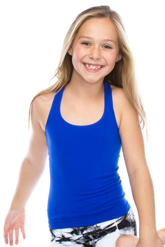 KIDS JERSEY RACERBACK TANK