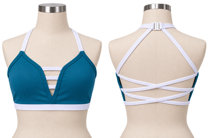 Ignite Activewear- The Kaidence Strappy  V Bra Top