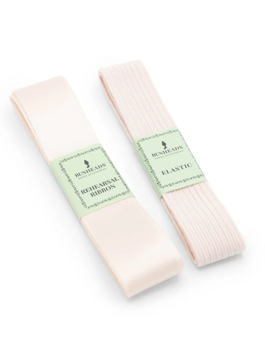 Bunheads Ribbon and Elastic- Light Pink