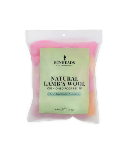 Bunheads Natural Lambs Wool Pink