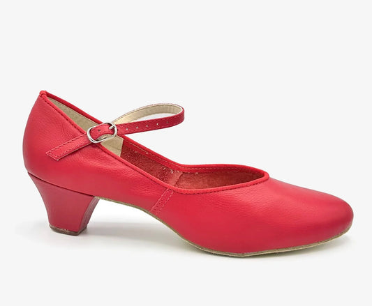So Danca- Red 1.25" Candice CH02 Character Shoes