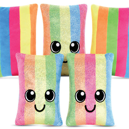Super Sours Packaging Strawberry Scented Fleece Plush