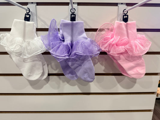 Ignite Fancy Ruffle Sock