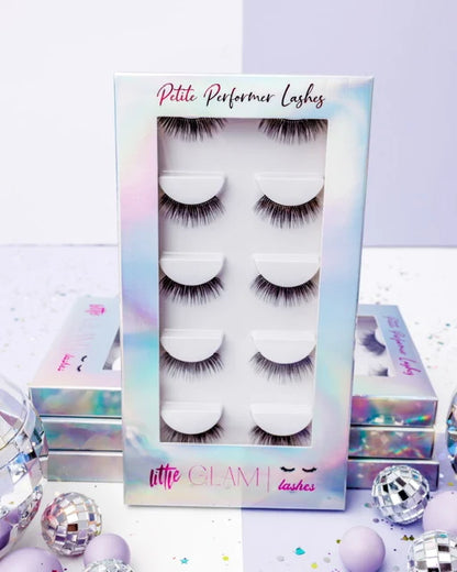 LITTLE GLAM LASHES- Petite Performer- 5 pack (non-adhesive need glue)
