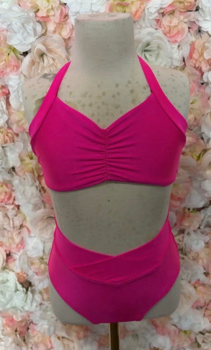 Ignite Activewear - The Maddi Ruched Bra Top