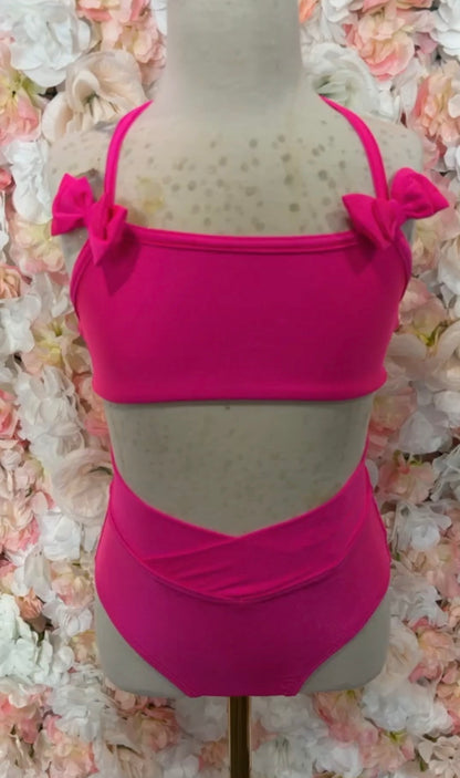 Ignite Activewear - The Double Bow Bra Top
