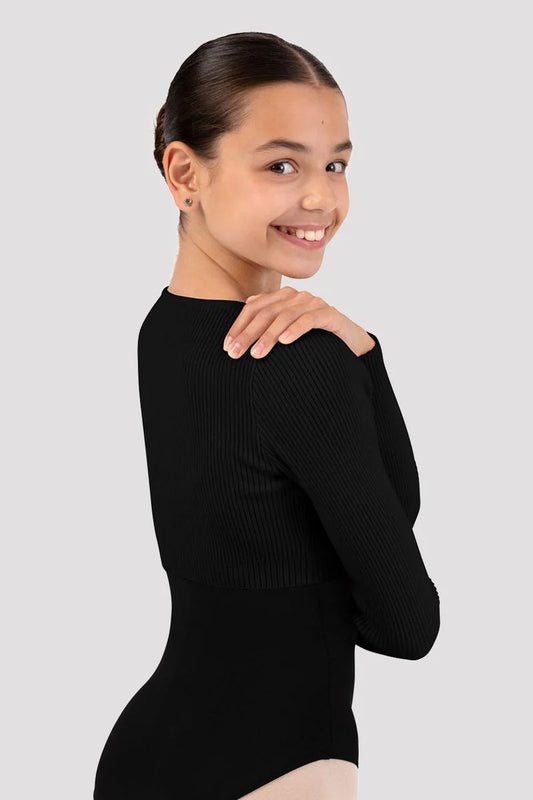 Bloch Girls Knit Wrap Sweater