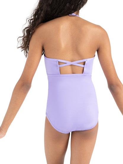 Capezio Camisole Halter Leotard SE1019- BLACK ONLY