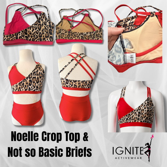 Ignite Activewear- The Noelle Crop Top
