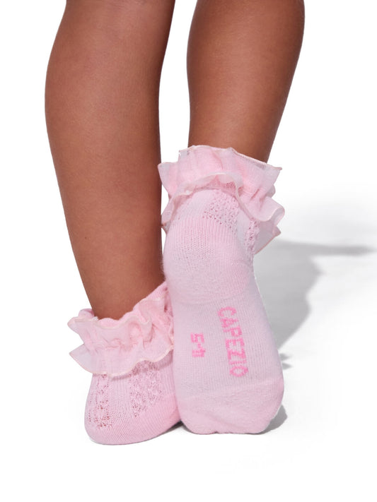 Capezio Ruffle Sock- 3 pack