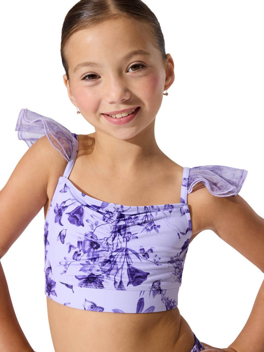 Capezio Faire Toile Flutter Top