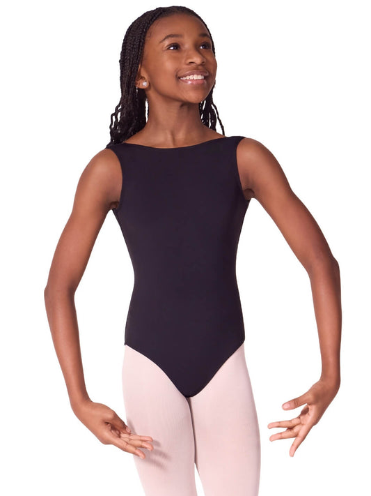 Capezio Soft Elegance Boatneck Leotard- Tween