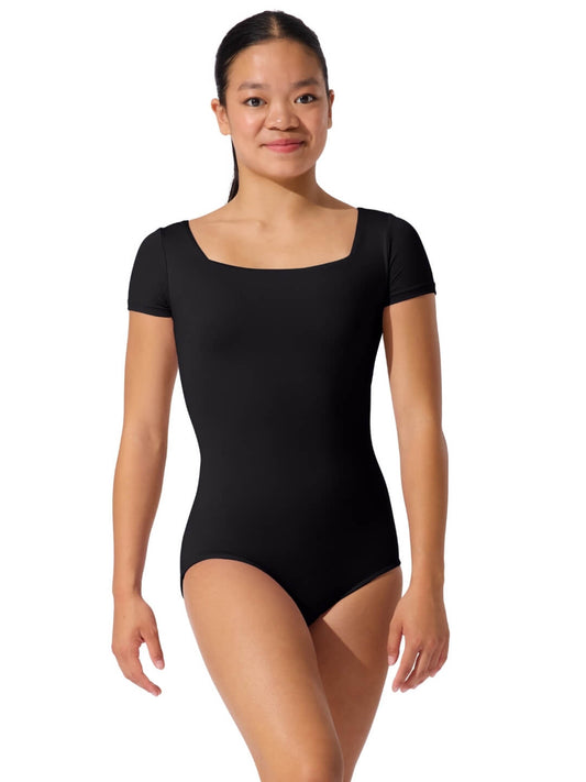 Capezio Studio Collection Stride Square Neck Leo