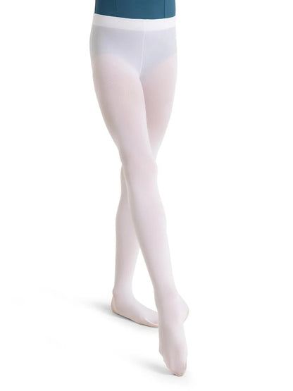 Capezio Ultra Soft™ Self Knit Waistband Transition Tight™–Child