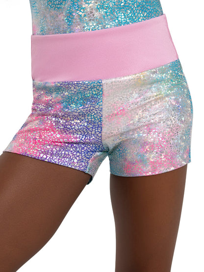 Capezio Unicorn Disco Shimmer Short