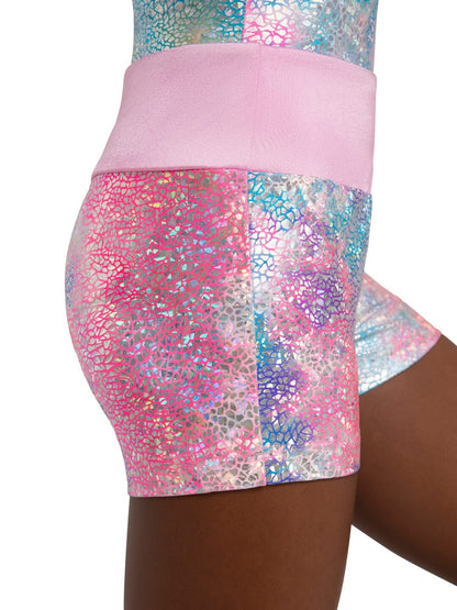 Capezio Unicorn Disco Shimmer Short