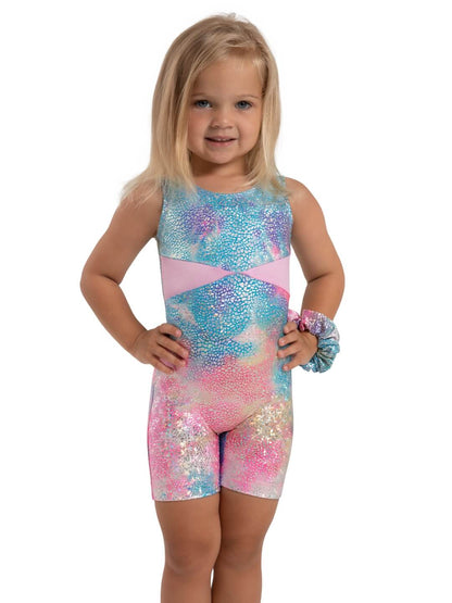 Capezio Unicorn Disco Stardust Biketard- 12303