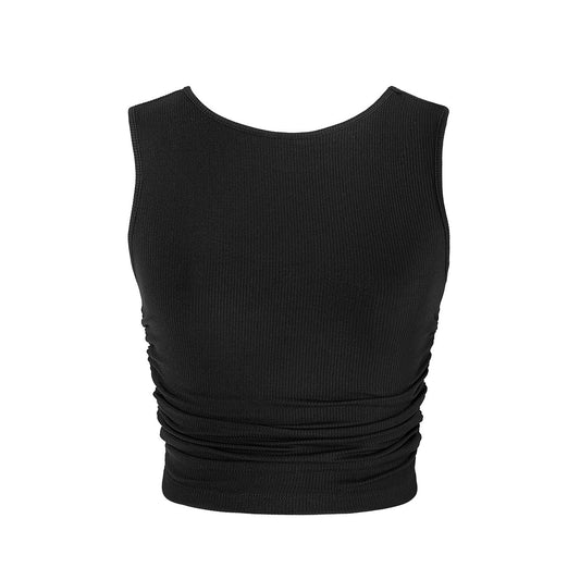 Energetiks Madison Gather Crop Singlet