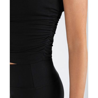 Energetiks Madison Gather Crop Singlet