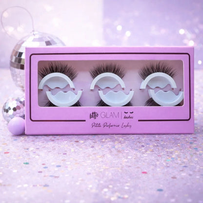 LITTLE GLAM LASHES- Petite Performer- 3 Pack- Self Adhesive