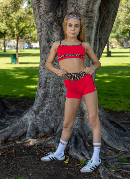 XODANCEWEAR Cheetahlicious Shorts